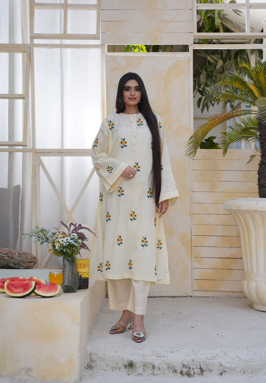 2 Piece Embroidery Lawn